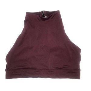 Athleta High neck sports bra